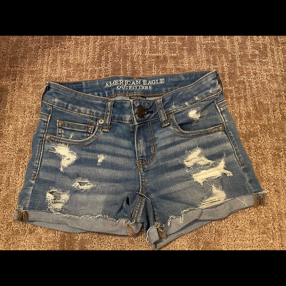 American Eagle jean shorts